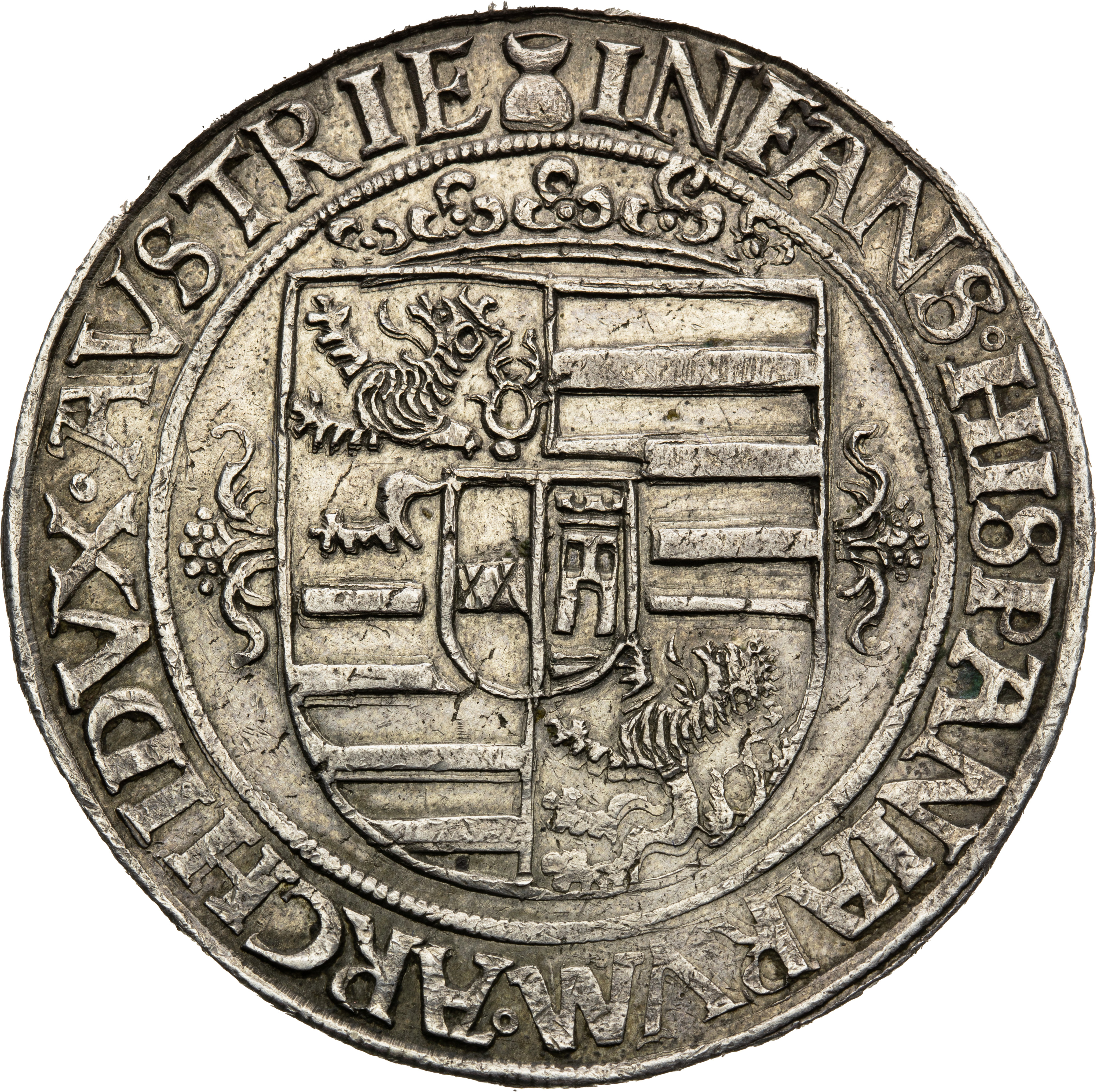 Ferdinand I. (1526–1564), tolar (okolo 1531) Jáchymov - Klaus Kraus a Petr Tunkher-2